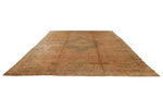 11x13 Rust and Gray Turkish Oushak Rug