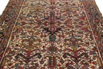 7x9 Beige and Multicolor Persian Rug