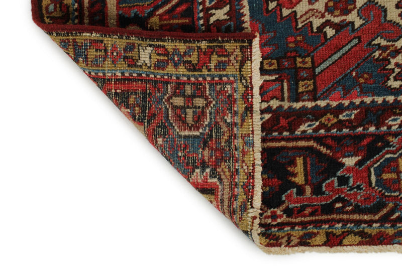 7x9 Beige and Multicolor Persian Rug
