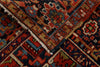 8x11 Red and Charcoal Persian Rug