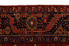 8x11 Red and Charcoal Persian Rug