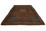 8x12 Rust and Beige Anatolian Tribal Rug
