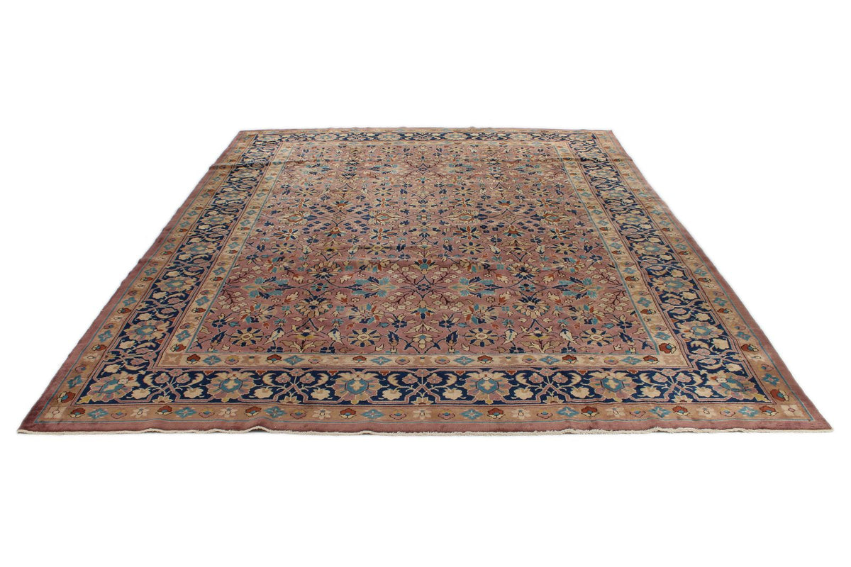 9x12 Purple and Navy Anatolian Traditional Rug