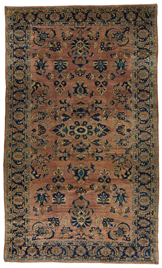 9x15 Rust and Navy Persian Rugs