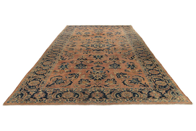 9x15 Rust and Navy Persian Rugs