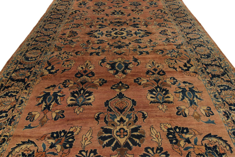 9x15 Rust and Navy Persian Rugs