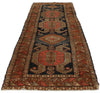 3x12 Charcoal and Rust Turkish Persian Runner