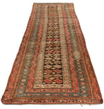 3x12 Brown and Multicolor Persian Traditional Runner