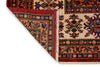 9x12 Red and Ivory Kazak Tribal Rug