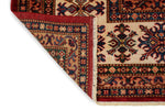 9x12 Red and Ivory Kazak Tribal Rug
