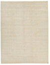 9x12 Ivory and Beige Turkish Oushak Rug