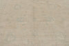 9x12 Ivory and Beige Turkish Oushak Rug