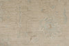 9x12 Ivory and Beige Turkish Oushak Rug