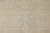 9x12 Ivory and Beige Turkish Oushak Rug