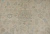 9x12 Ivory and Beige Turkish Oushak Rug