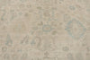 9x12 Ivory and Beige Turkish Oushak Rug