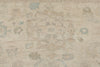 9x12 Ivory and Beige Turkish Oushak Rug