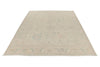 9x12 Ivory and Beige Turkish Oushak Rug