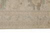 9x12 Ivory and Beige Turkish Oushak Rug