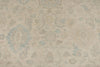 9x12 Ivory and Beige Turkish Oushak Rug