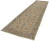 4x16 Ivory and Blue Turkish Oushak Runner