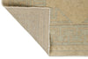 3x8 Blue and Ivory Turkish Tribal Runner