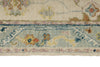 3x12 Ivory and Blue Turkish Oushak Runner