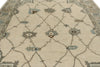 8x12 Ivory and Gray Turkish Oushak Rug