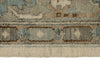 8x12 Ivory and Gray Turkish Oushak Rug