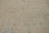 10x14 Ivory and Brown Turkish Oushak Rug
