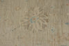 10x14 Ivory and Brown Turkish Oushak Rug
