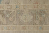 10x14 Ivory and Brown Turkish Oushak Rug