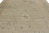 10x14 Ivory and Brown Turkish Oushak Rug