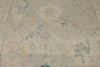 9x13 Beige and Ivory Turkish Oushak Rug