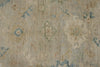 9x13 Beige and Ivory Turkish Oushak Rug