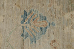 9x13 Beige and Ivory Turkish Oushak Rug
