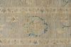 9x13 Beige and Ivory Turkish Oushak Rug