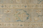 9x13 Beige and Ivory Turkish Oushak Rug