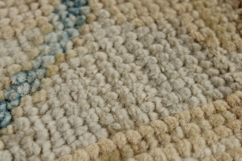 9x13 Beige and Ivory Turkish Oushak Rug