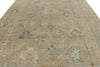 9x13 Beige and Ivory Turkish Oushak Rug
