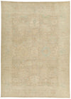 9x13 Brown and Brown Turkish Oushak Rug
