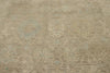 9x13 Brown and Brown Turkish Oushak Rug
