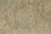 9x13 Brown and Brown Turkish Oushak Rug
