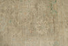 9x13 Brown and Brown Turkish Oushak Rug