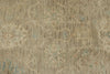 9x13 Brown and Brown Turkish Oushak Rug