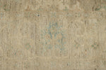 9x13 Brown and Brown Turkish Oushak Rug