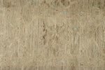9x13 Brown and Brown Turkish Oushak Rug