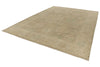9x13 Brown and Brown Turkish Oushak Rug