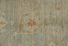 9x12 Light Gray and Light Brown Turkish Oushak Rug