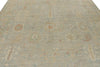 9x12 Light Gray and Light Brown Turkish Oushak Rug